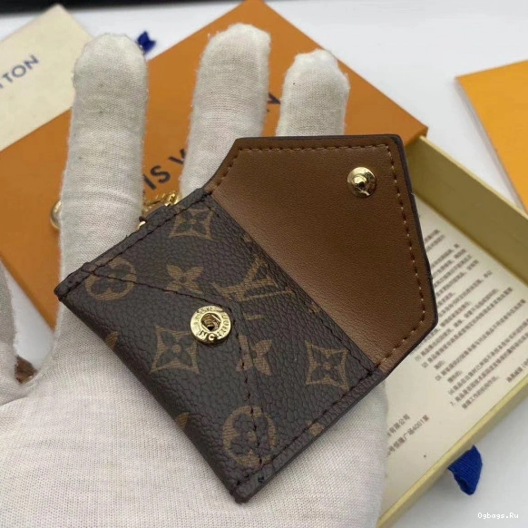 AND KIRIGAMI POUCH HOLDER VUITTON KEY LOUIS BAG CHARM 0329